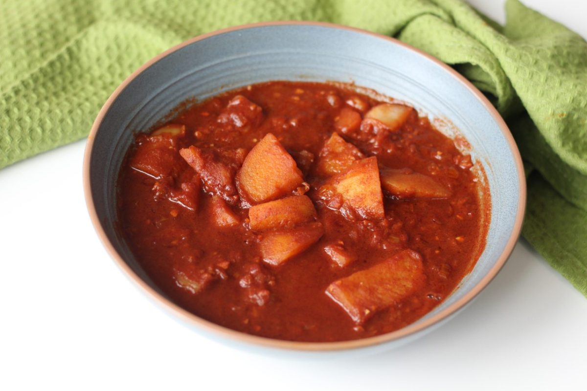 Dinich wot (Ethiopian potato stew)